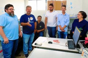 Equipe de produção hospitalar recebe profissionais de Presidente Médici para uma capacitação