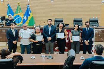 Deputado Jean Oliveira presta homenagem aos 33 anos da FHEMERON e destaca importância da instituição para Rondônia