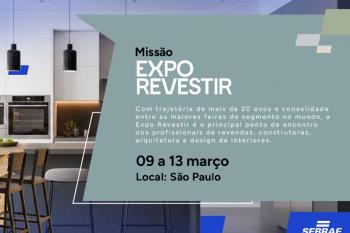 Missão Sebrae em Rondônia levará empreendedores à Expo Revestir 2026