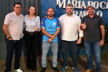 Deputada Lebrinha discute demandas da educação em Rolim de Moura