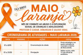 Rolim de Moura intensifica ações do Maio Laranja e reforça compromisso na proteção de crianças e adolescentes