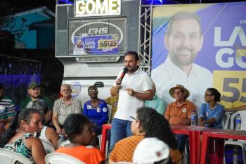 Em Alvorada do Oeste, Laerte Gomes reúne lideranças e reforça compromisso com o município