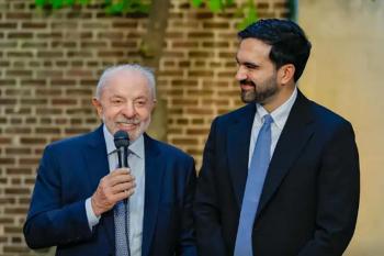 Nos EUA, Lula se reúne com prefeito de Nova York e presidente uruguaio