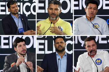 Debate expõe racha da esquerda, Rogério como 'único bolsonarista', Hildon e Abib discretos e Fúria pressionado