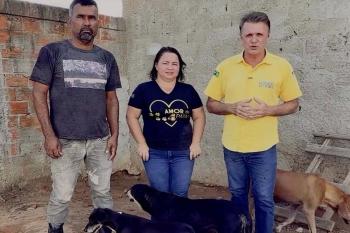 Luizinho Goebel destina R$ 100 mil para abrigo “Amor de Quatro Patas” em Vilhena