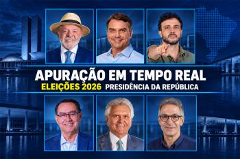Apuração ao vivo para presidente da República em 2026