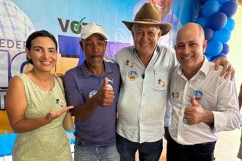 Carlos Magno se diz revigorado com a força da amizade, para aumentar o ritmo da campanha