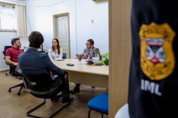 MPRO realiza visita técnica ao IML de Porto Velho para verificar cumprimento de recomendações