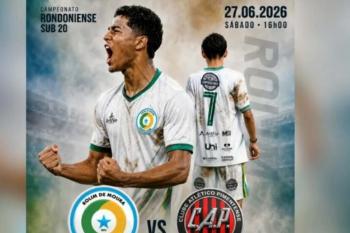 Rolim de Moura enfrenta o Pimentense neste sábado no Estádio Cassolão pelo Rondoniense Sub-20