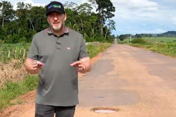 RO-459 deve receber operação tapa-buracos em cerca de dez dias, informa deputado Alex Redano