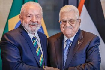 Plano de paz em Gaza é tema de telefonema entre Lula e Mahmoud Abbas
