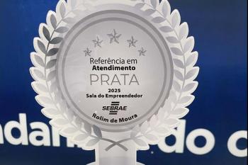 Rolim de Moura conquista destaque estadual em premiação do Sebrae