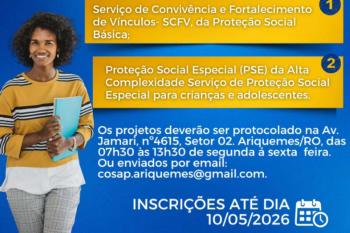 Prefeitura lança Chamamento Público para seleção de organizações na execução de projetos e serviços