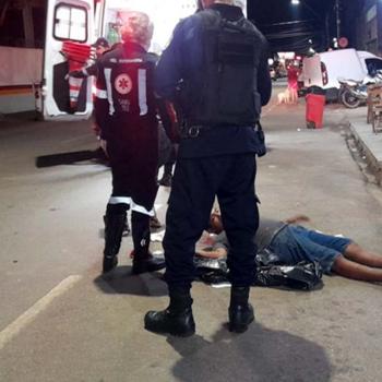 Morador de rua é atacado a pauladas no centro de Porto Velho