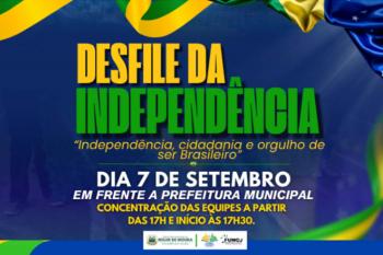 Desfile da Independência terá novo local em Rolim de Moura