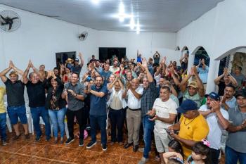 Candidato a deputado federal, Pastor Evanildo cumpre agenda de visitas no Vale do Guaporé