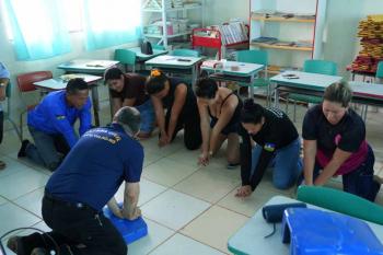 Comunidades ribeirinhas recebem primeiro núcleo comunitário da Defesa Civil