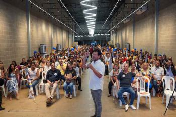 Marcelo Cruz reúne apoiadores em encontro no comitê de campanha em Porto Velho 