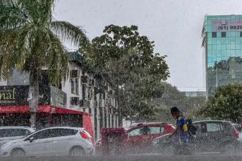 Frente fria leva chuva ao Centro-Oeste e parte do Norte do país