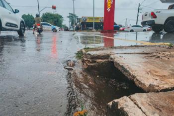 Pontos críticos de Porto Velho apresentam melhor escoamento da água após serviços de drenagem