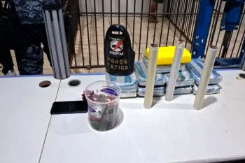Suspeito é preso com maconha, cocaína e prensa hidráulica em Porto Velho