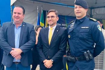 Deputado Luís do Hospital participa da inauguração do Centro Integrado de Operações Policiais em Porto Velho