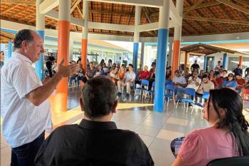 Refeitório aguardado há anos é entregue em escola de Machadinho com articulação do deputado Pedro Fernandes