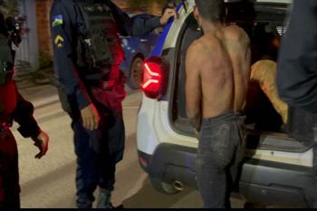 Dois criminosos são espancados por populares após roubo de bicicleta