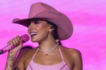 Ana Castela canta sucesso de Gustavo Mioto após ser questionada sobre ex em show