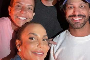Ivete Sangalo viaja aos EUA com os filhos e é vista ao lado de empresário em Boston