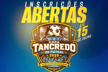 Copa Tancredo de Futsal 2026 oferece premiação de até R$ 2,5 mil em Espigão do oeste