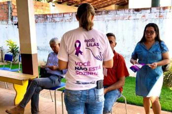 Secretaria Municipal de Assistência Social leva ação de prevenção e combate à violência contra a mulher 