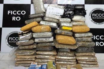 FICCO/RO apreende cerca de 57 kg de entorpecentes em Porto Velho
