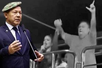 Chrisóstomo usa imagem antiga de Flávio Dino no Carnaval para questionar imparcialidade em julgamento de Bolsonaro