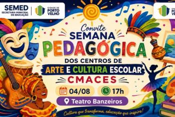 Centros Municipais de Arte iniciam Semana Pedagógica com foco na valorização dos servidores