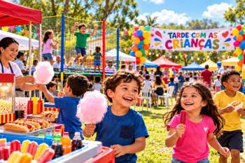 5ª edição da Tarde com as Crianças acontece neste domingo em Primavera de Rondônia com brincadeiras e atrações