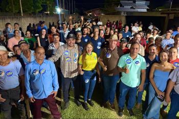 Cristiane Lopes ganha as ruas e amplia força política na campanha em Rondônia