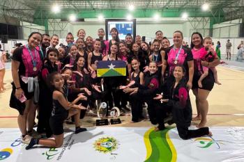 Atletas da AGIV brilham no Torneio Regional Norte e garantem vagas para o brasileiro de ginástica rítmica