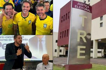 Rogério surge com Léo e Camargo e alimenta rumores; Abib repete os erros de Euma; judicialização marca a pré-campanha