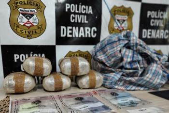 Denarc apreende 5 kg de skunk e prende suspeito em imóvel na zona leste