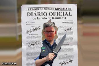 Rocha 'passa a lâmina' nos cargos do vice; Guajará e a farra com dinheiro público; e partidos prometem mais vagas do que têm