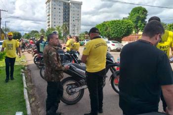Ação conjunta para reduzir sinistros e salvar vidas no trânsito foi realizada pelo governo de RO, em Porto Velho