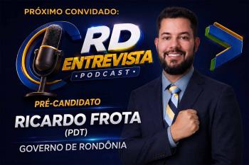 Ricardo Frota explica ida ao PDT, comenta acusação de Euma Tourinho em 2024, fala sobre FENACOM e apresenta ideias para Rondônia