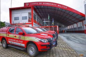 Novo quartel do Corpo de Bombeiros Militar é entregue pelo governo em Machadinho do Oeste