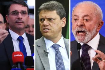 Flávio Bolsonaro ou Tarcísio vencem Lula e direita lidera em Rondônia, mas presidente vence em todos os cenários nacionais