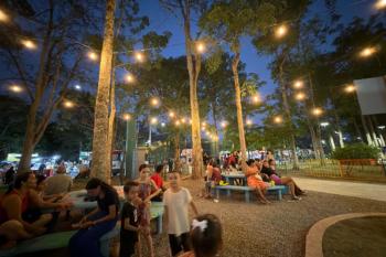 Parque Circuito reabre com mais de 15 mil visitantes e primeira fonte interativa de Rondônia