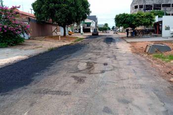 Tapa-buracos é ação permanente da Prefeitura de Ji-Paraná