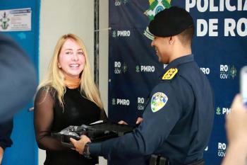 Ieda Chaves destaca investimentos de R$ 400 mil na estrutura da Polícia Militar de Rondônia