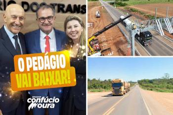 Após defender concessão da BR-364, Confúcio anuncia articulação no Ministério dos Transportes para tentar reduzir valor do pedágio