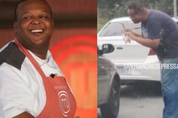 Ex-MasterChef é flagrado vendendo doces no semáforo e explica motivo: 